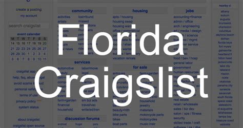 craigs list stuart fl